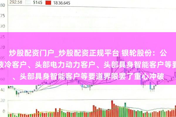 炒股配资门户_炒股配资正规平台 银轮股份：公司有信心在大众头部液冷客户、头部电力动力客户、头部具身智能客户等要道界限罢了重心冲破
